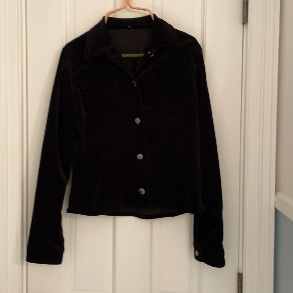Cotton black jacket